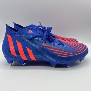 Adidas Predator Edge.1 SG Soccer Football Cleats Boots Blue Men's Size 9 H02965